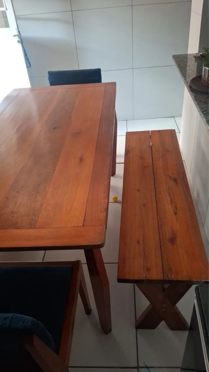 Mesa de madeira  - Foto 5