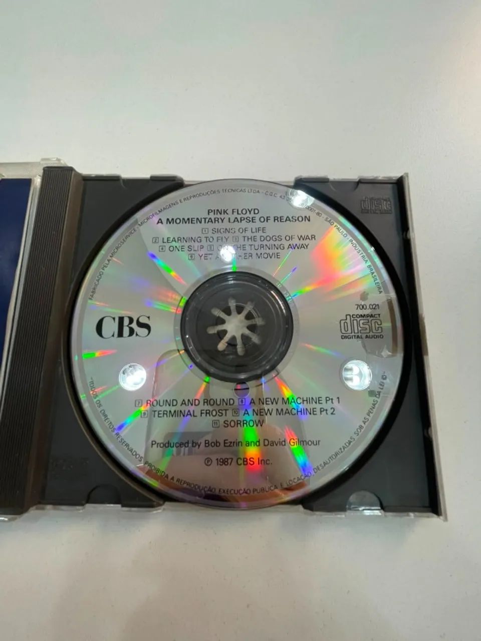 CD - PINK FLOYD - A MOMENTARY LAPSE OF REASON ORIGINAL - Foto 2