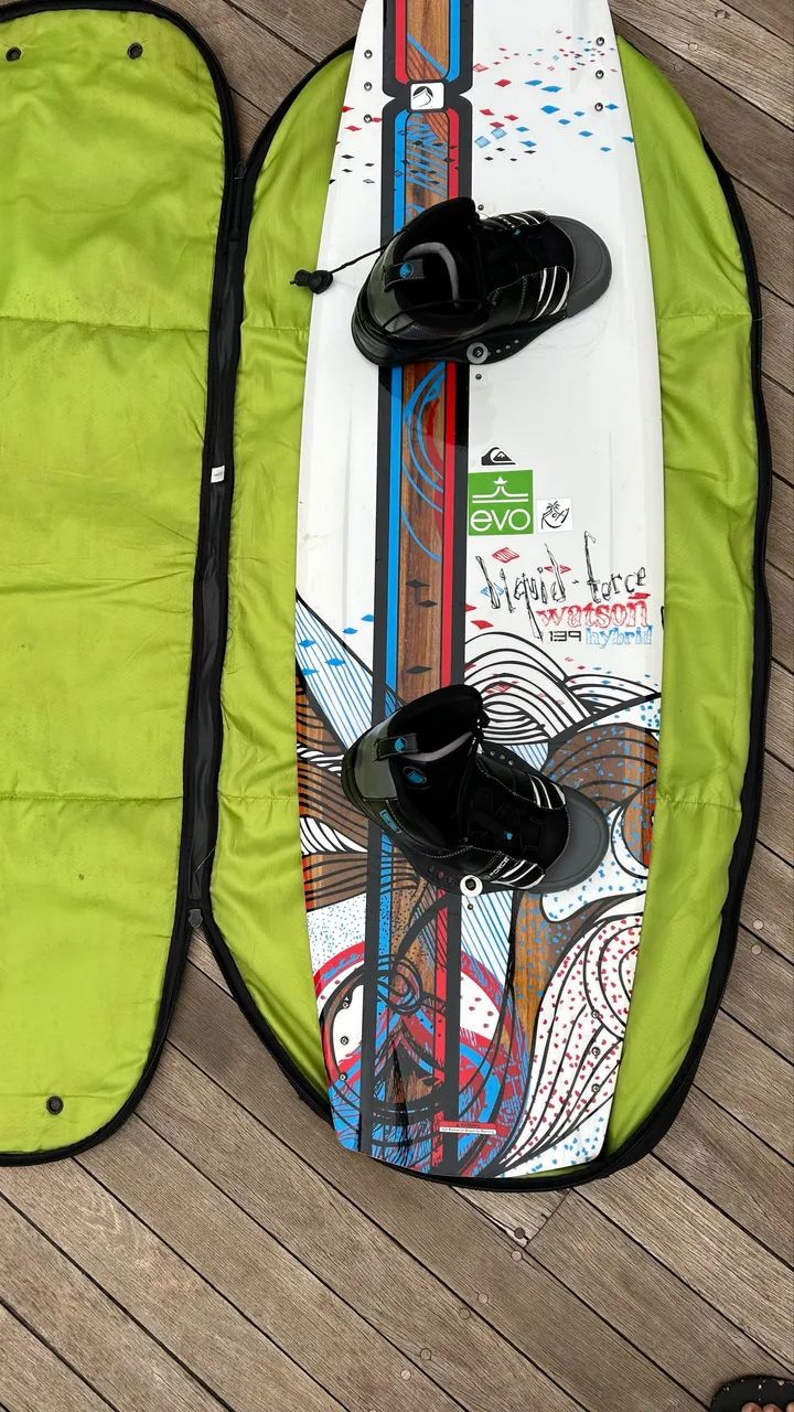 Prancha Wake Board Hybrid Líquido Force Watson 139 - Foto 3