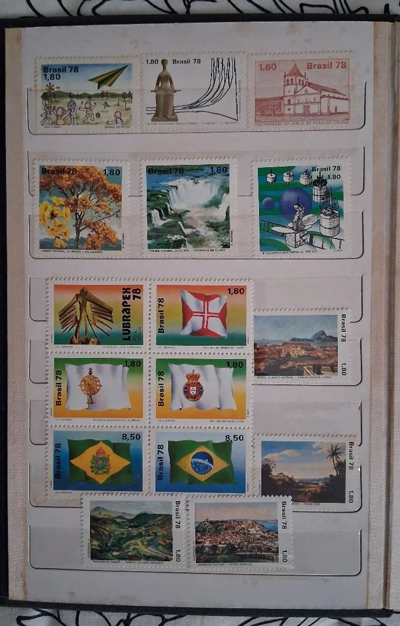Selos completos anos 1976 e 1978 - Foto 3