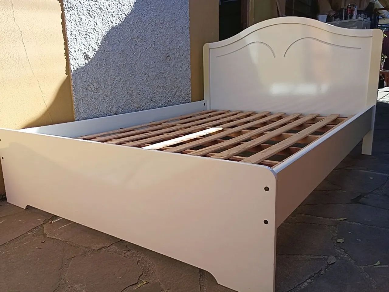 Cama em MDF, tamanho casal. - Foto 4