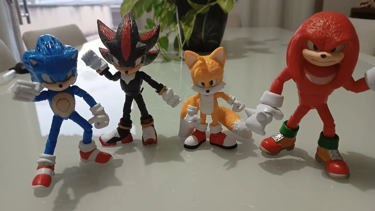 LOT FILME SONiC 3 JAKKS PACIFICCS 