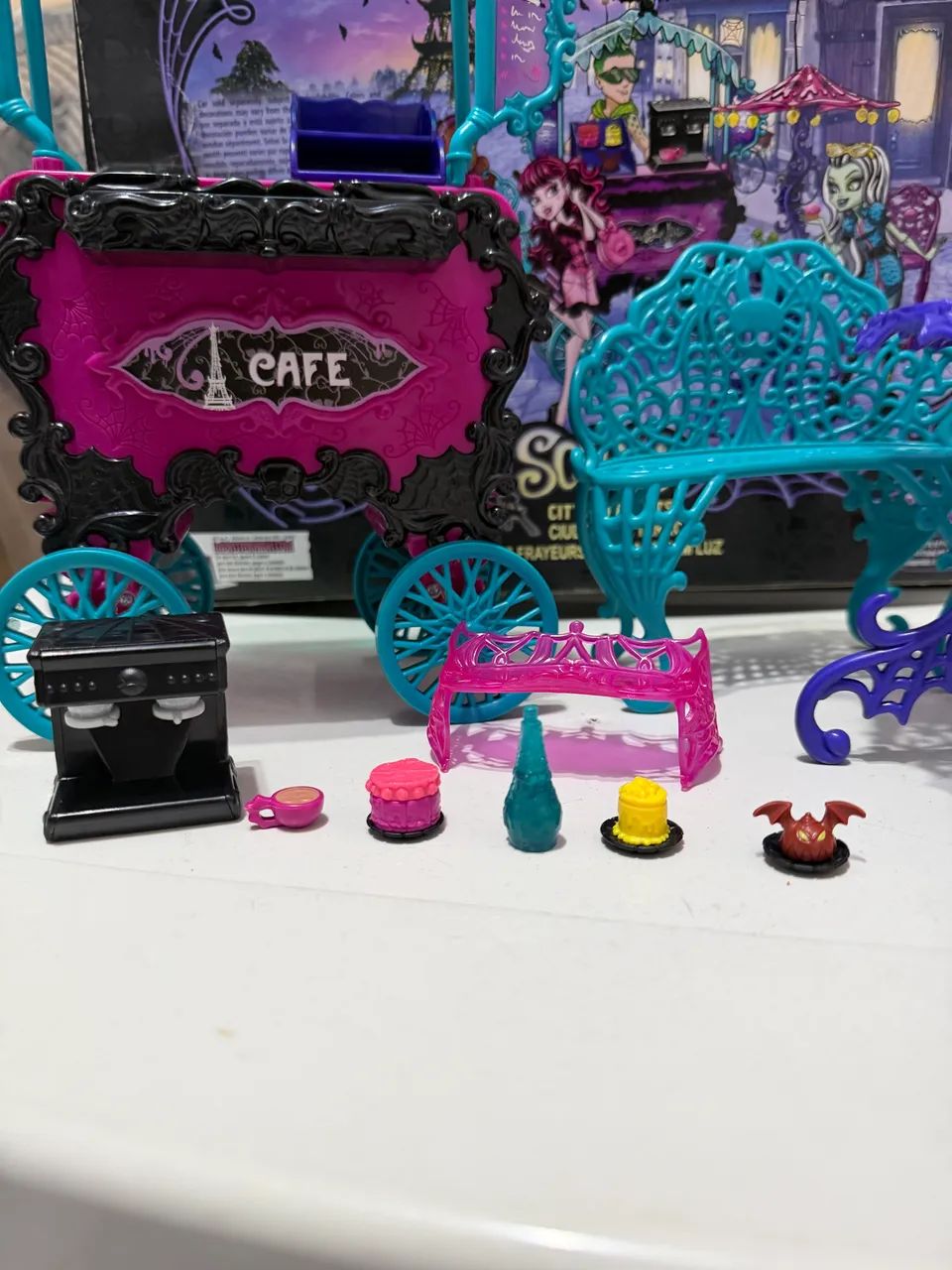 Monster High Cafeteria Monstro SCARIS COMPLETA - Foto 3