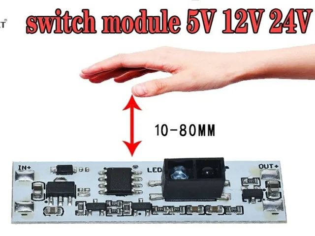 arduino Módulo de comutação do sensor da mão da varredura - Foto 2