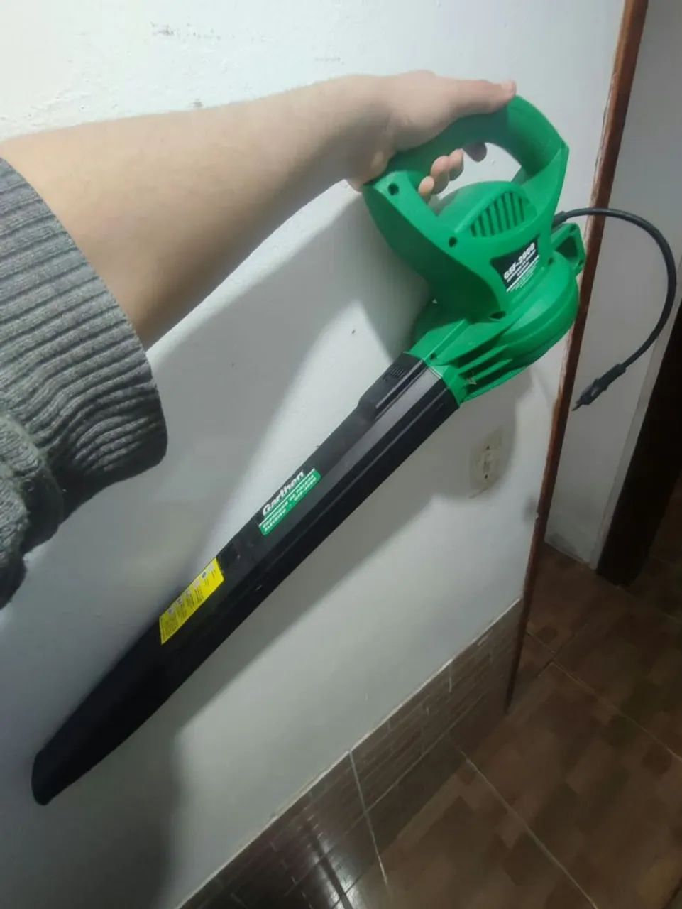 Soprador de folhas elétrico  - Foto 2