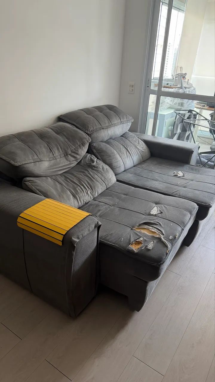 Sofá 4 lugares para doação 