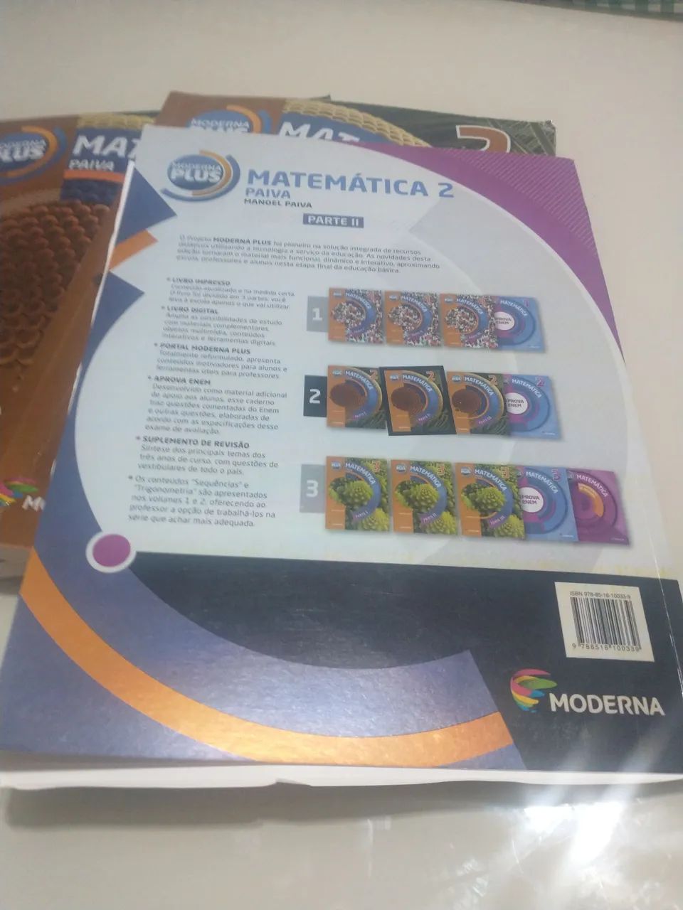 Livros de Matem ática Vol 2  - Foto 2