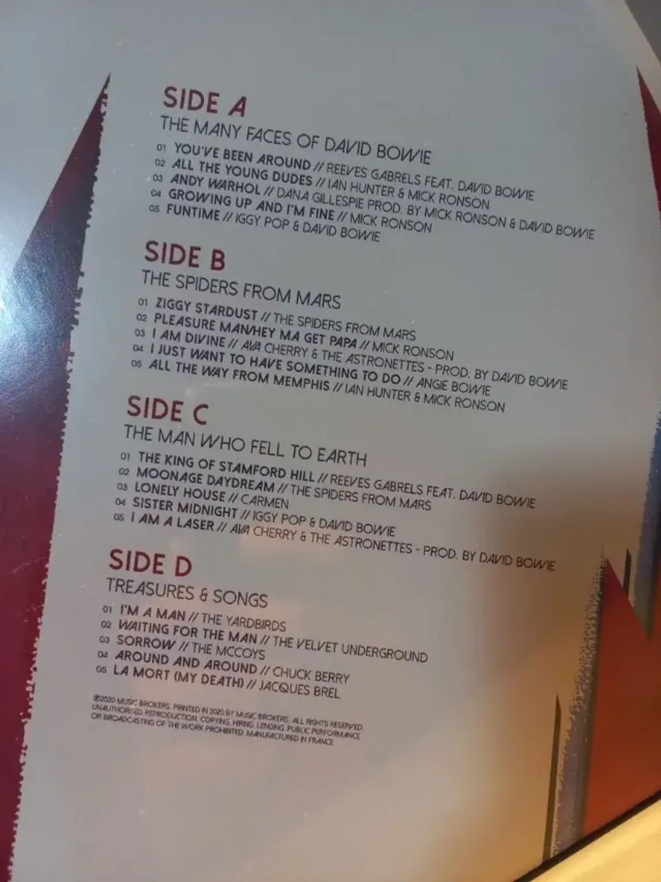 Lp David Bowie The Many Faces Of - Foto 2