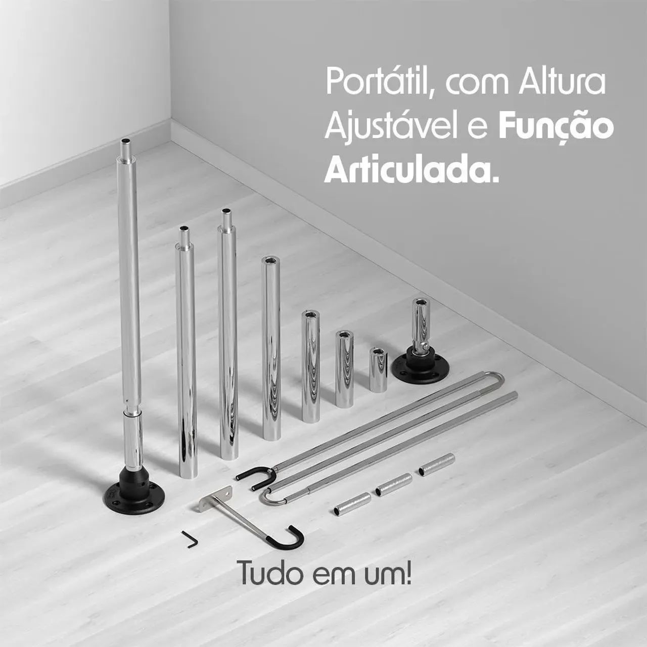 Barra de Pole Dance Giratória - Gaia Pole - Foto 5