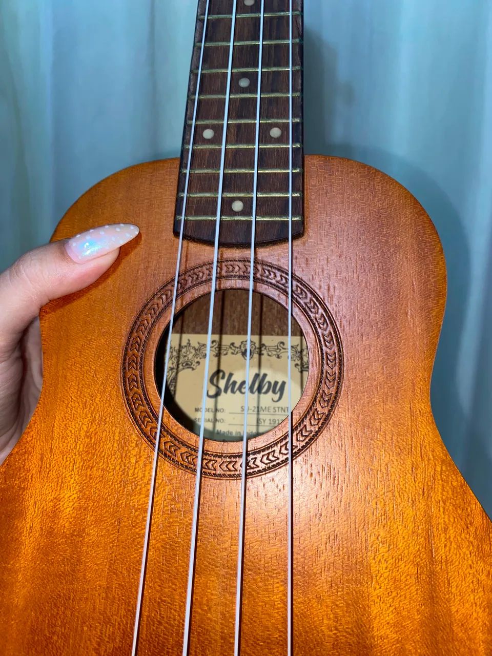 Ukulele Elétrico Soprano Shelby Su21m STNT - Foto 3