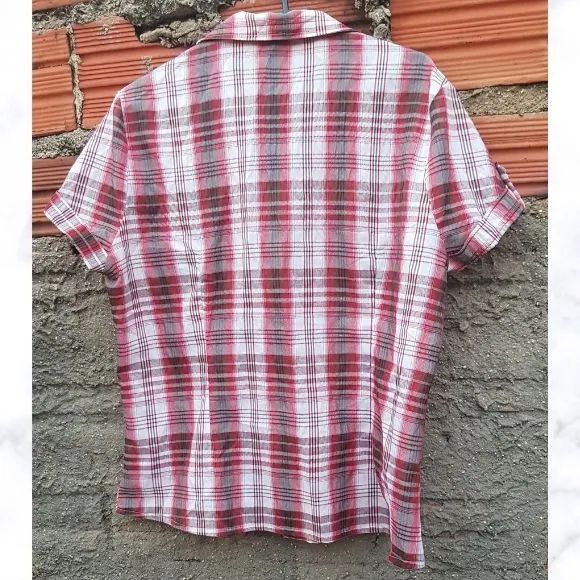 Blusa em Tecido Xadrez  - Foto 3