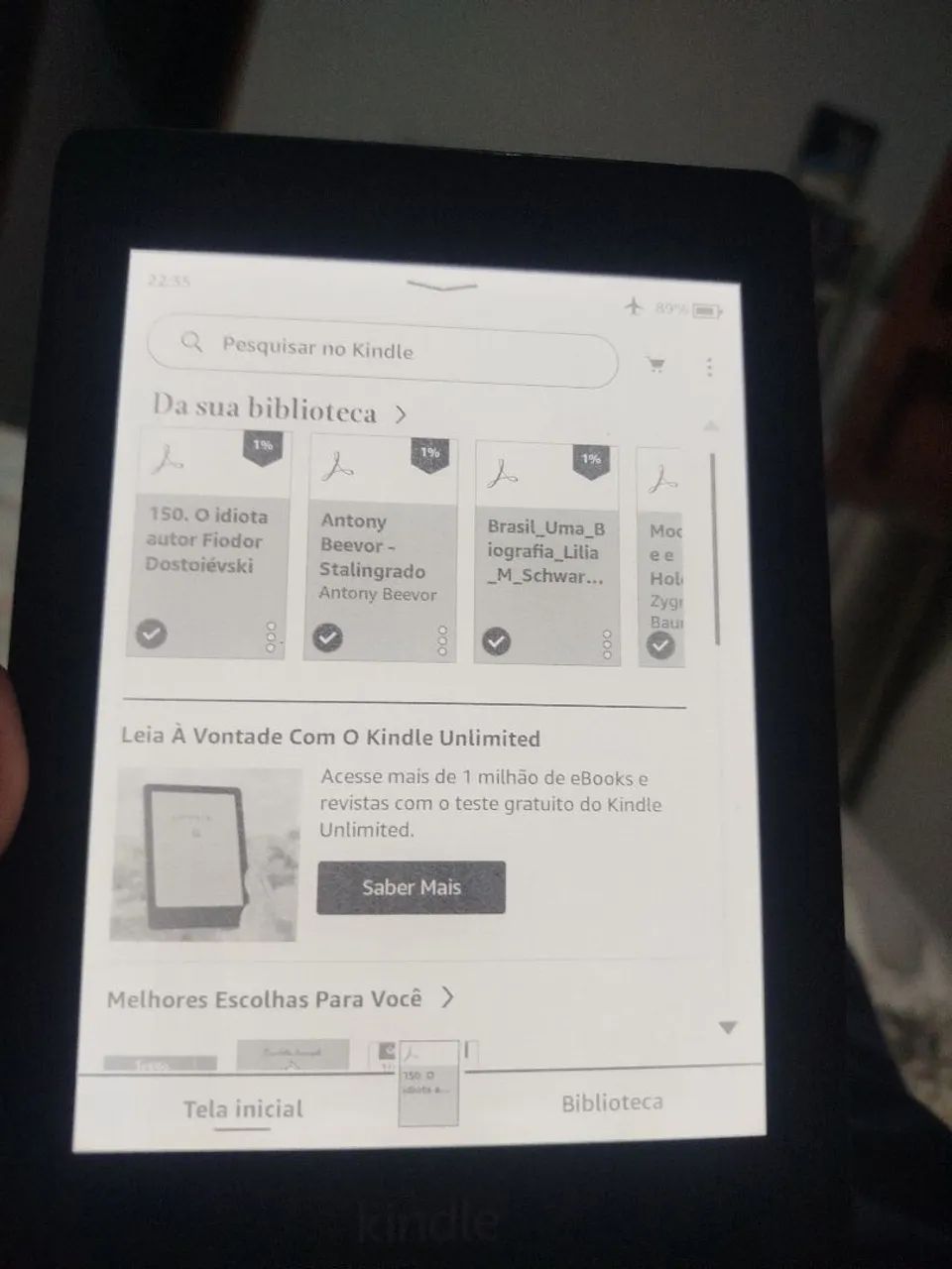 Kindle paperwhite 10 geração (Leia) - Foto 2