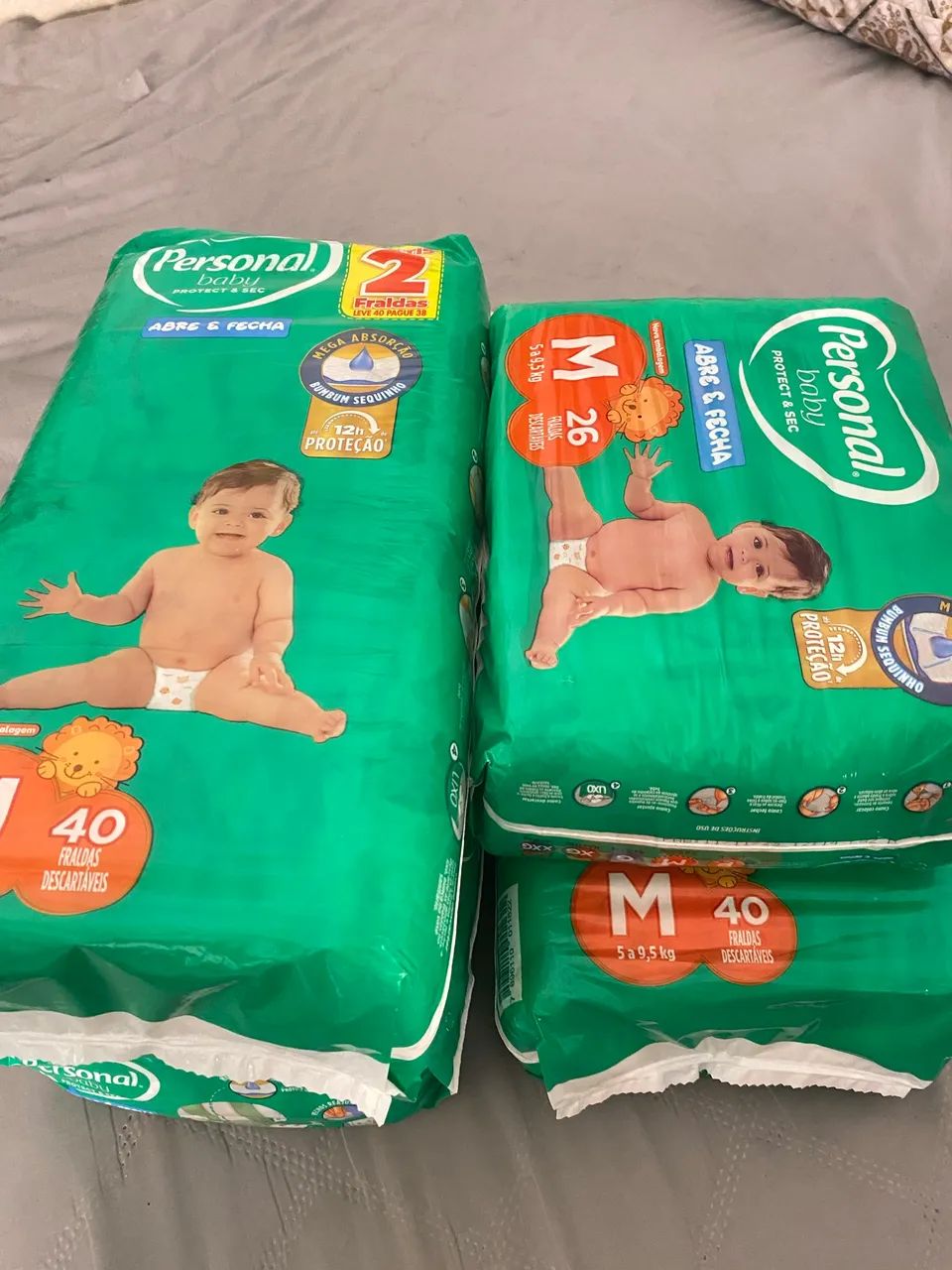 Vendo pacote de fralda 