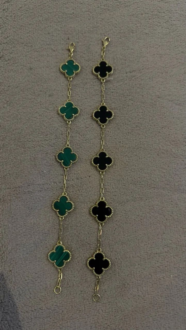 pulseira van cleef de ouro 18k nova sem uso  - Foto 2
