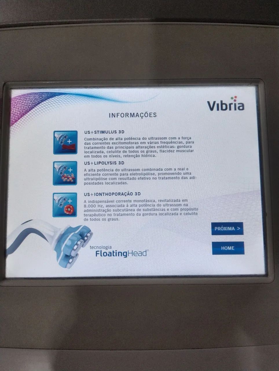HTM Vibria - Ultrassom + Correntes Completo com Rack