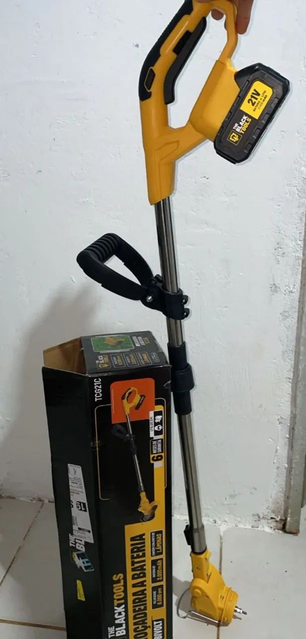 Roçadeira a bateria da The Black tools - Foto 2