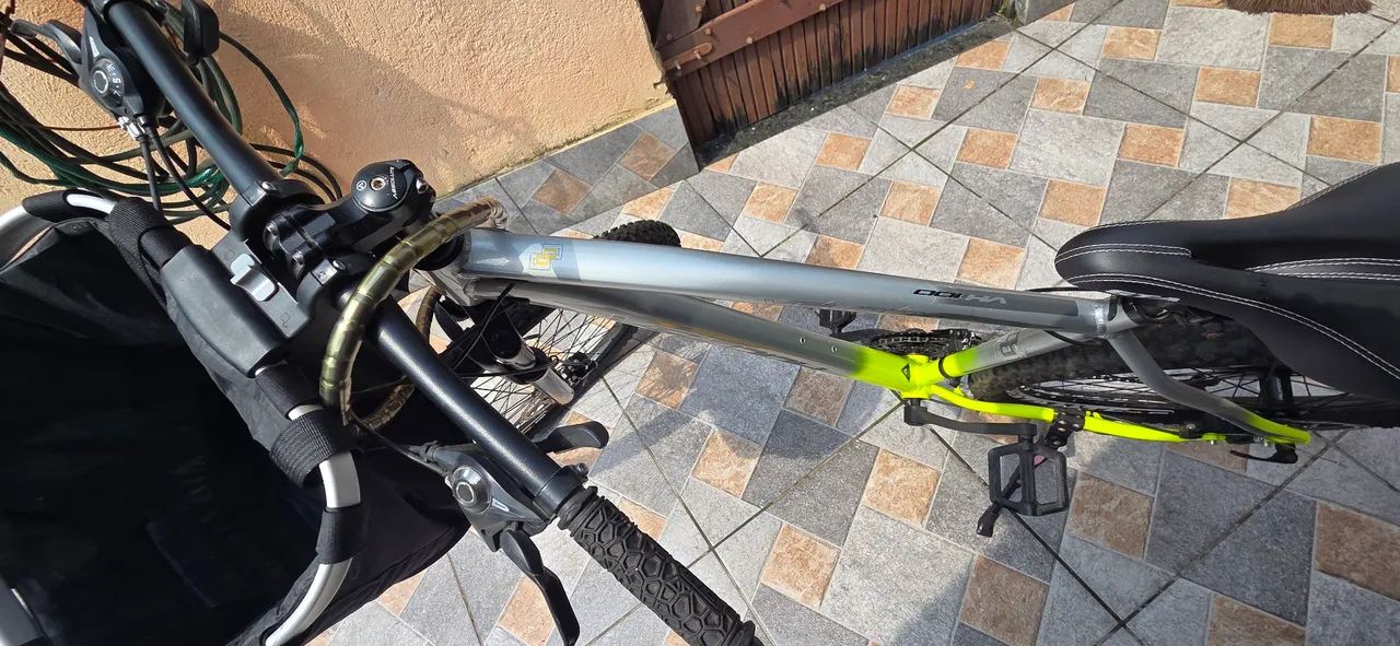 Vendo bicicleta aro 26 de alumínio  - Foto 2