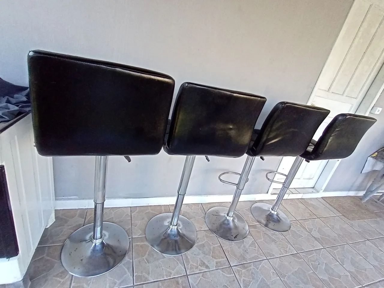 Conjunto de 4 banquetas gomos  - Foto 4