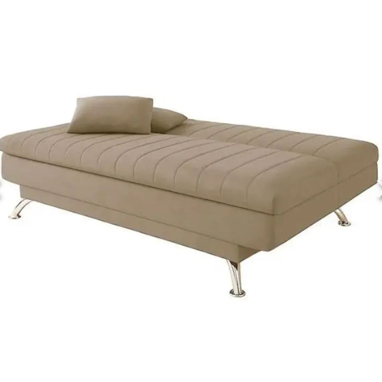 Sofá Cama Bege Linoforte