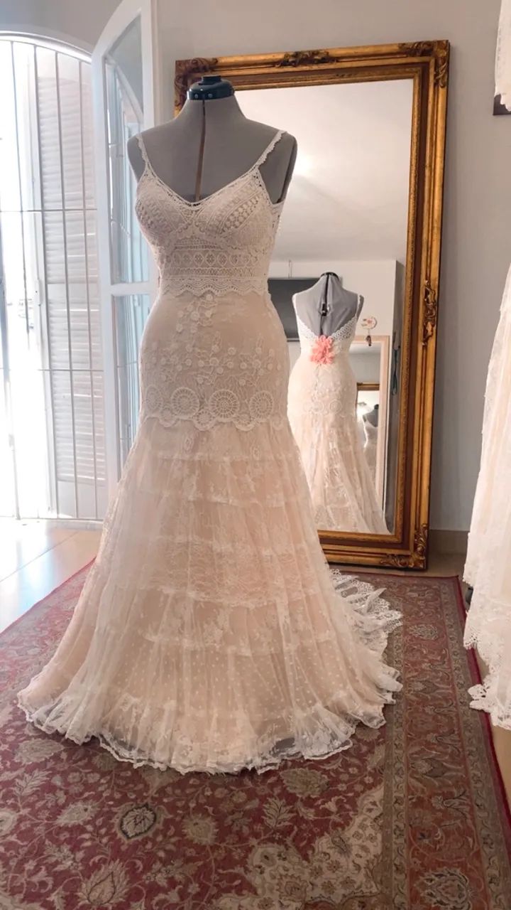 Vestido de noiva boho chic  - Foto 5