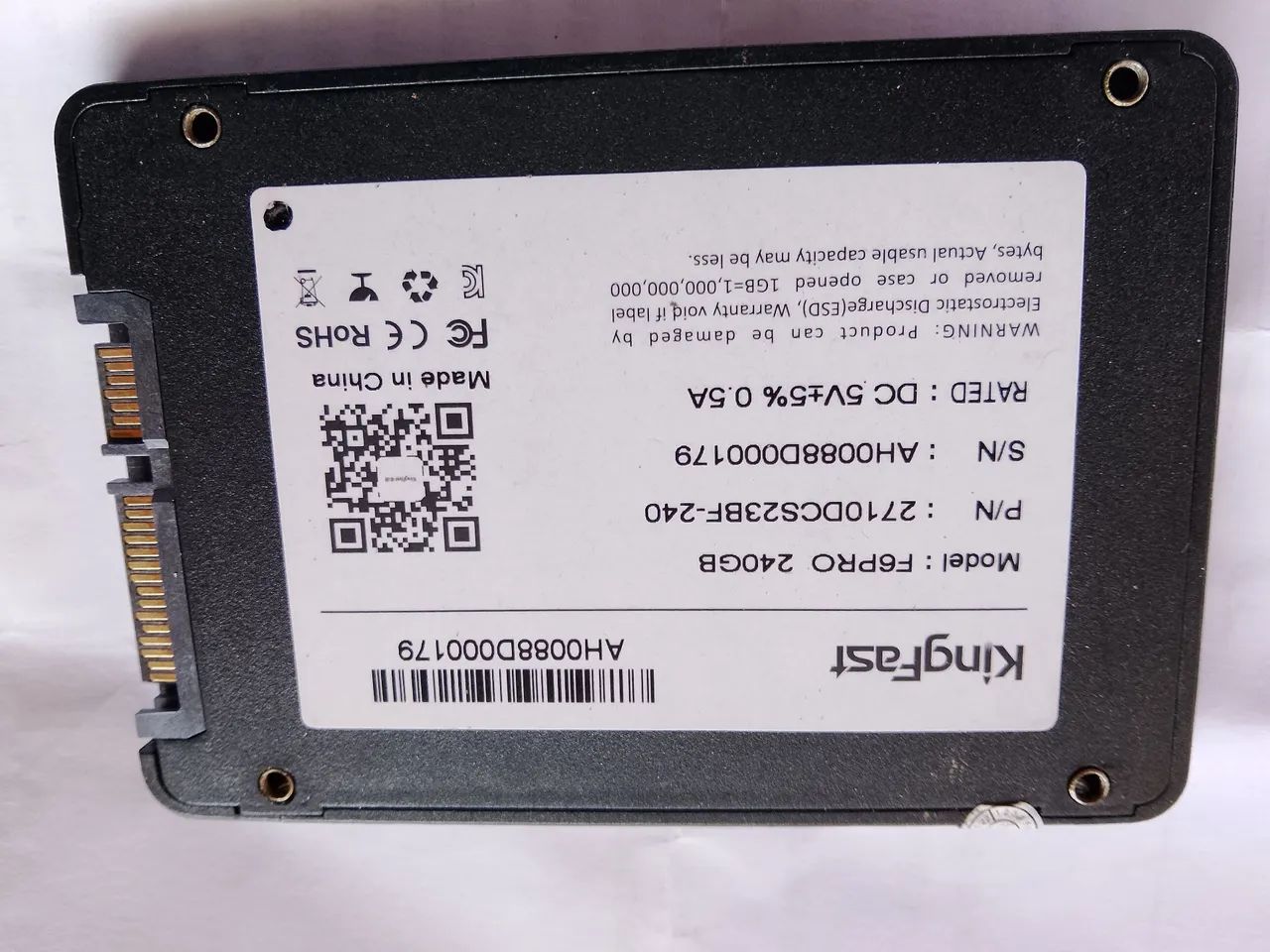 Ssd SATA 240GB