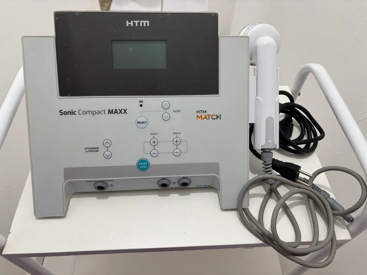 Ultrassom Compact Maxx HTM com correntes terapia combinada