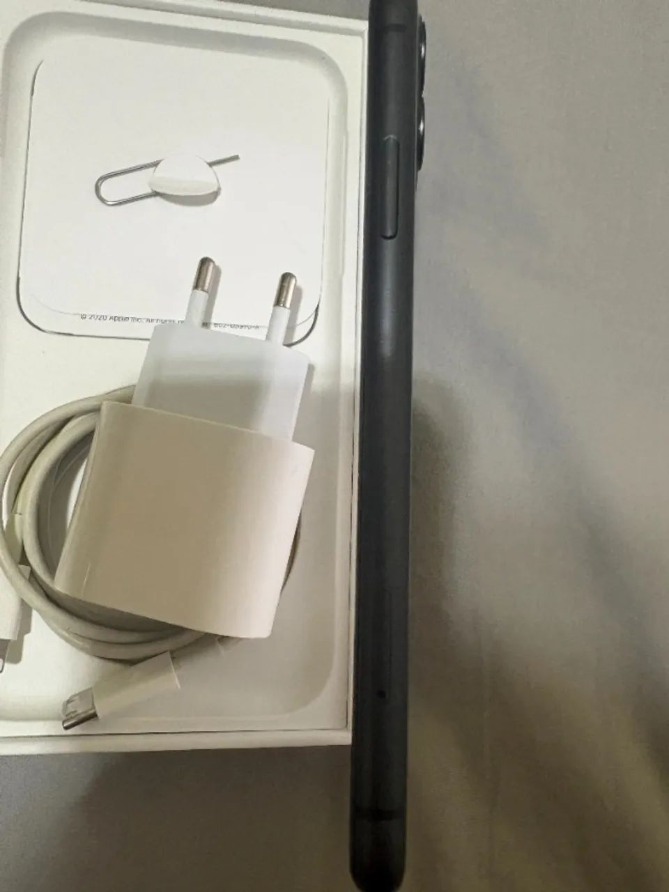 Iphone 11 Preto 128 GB Bateria entre 80 e 90%, com caixa e cabo. Acompanha mimos - Foto 5