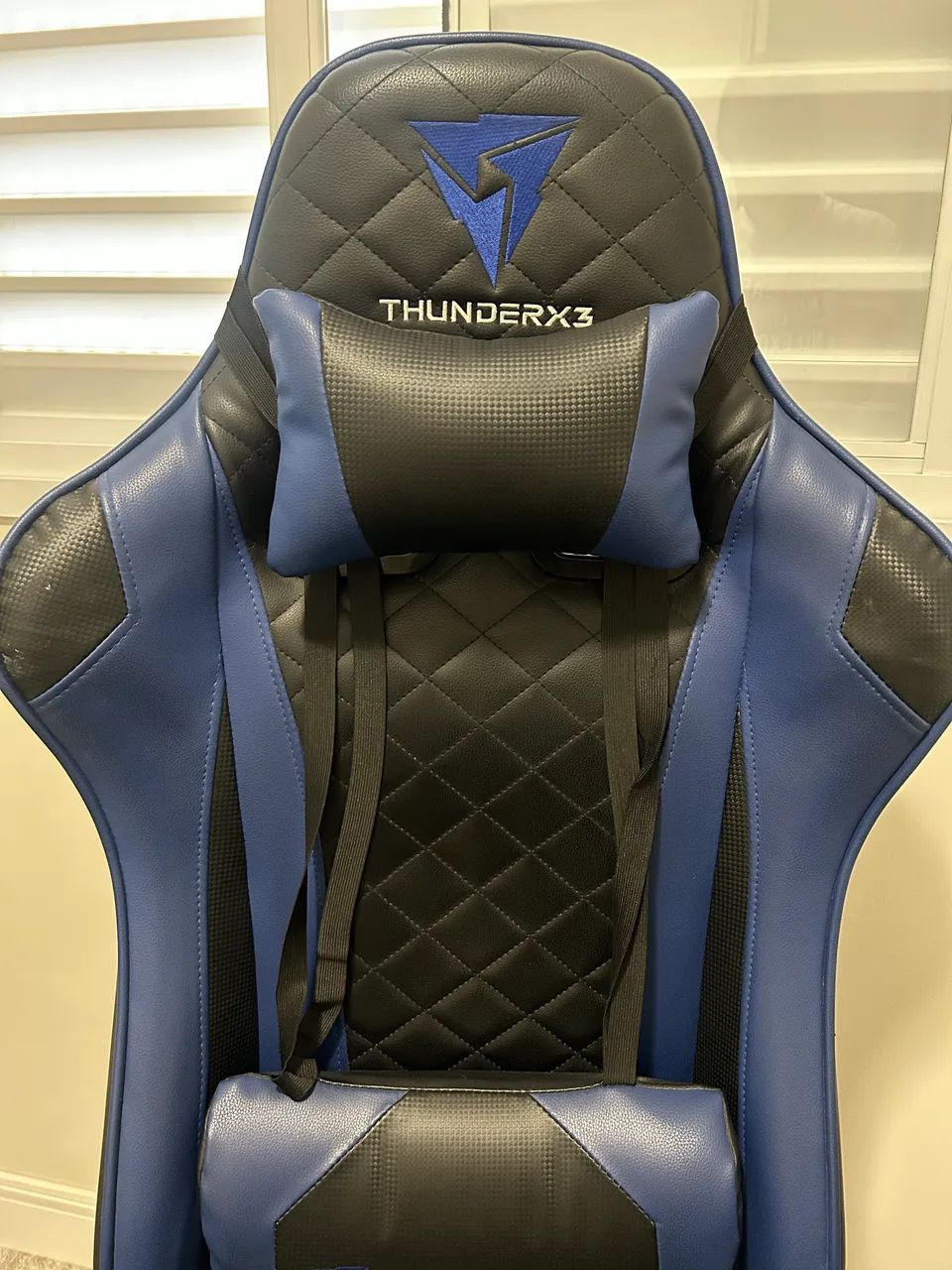 Cadeira Gamer THUNDER X3 Azul - Foto 2