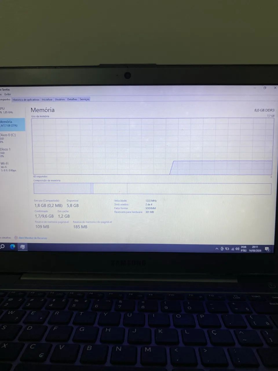 Notebook Ultra ? i5 + 8GB RAM + SSD Pronto p/ Uso - Foto 5