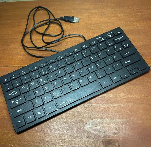 Mini Teclado Multilaser Slim Comfort USB TC154