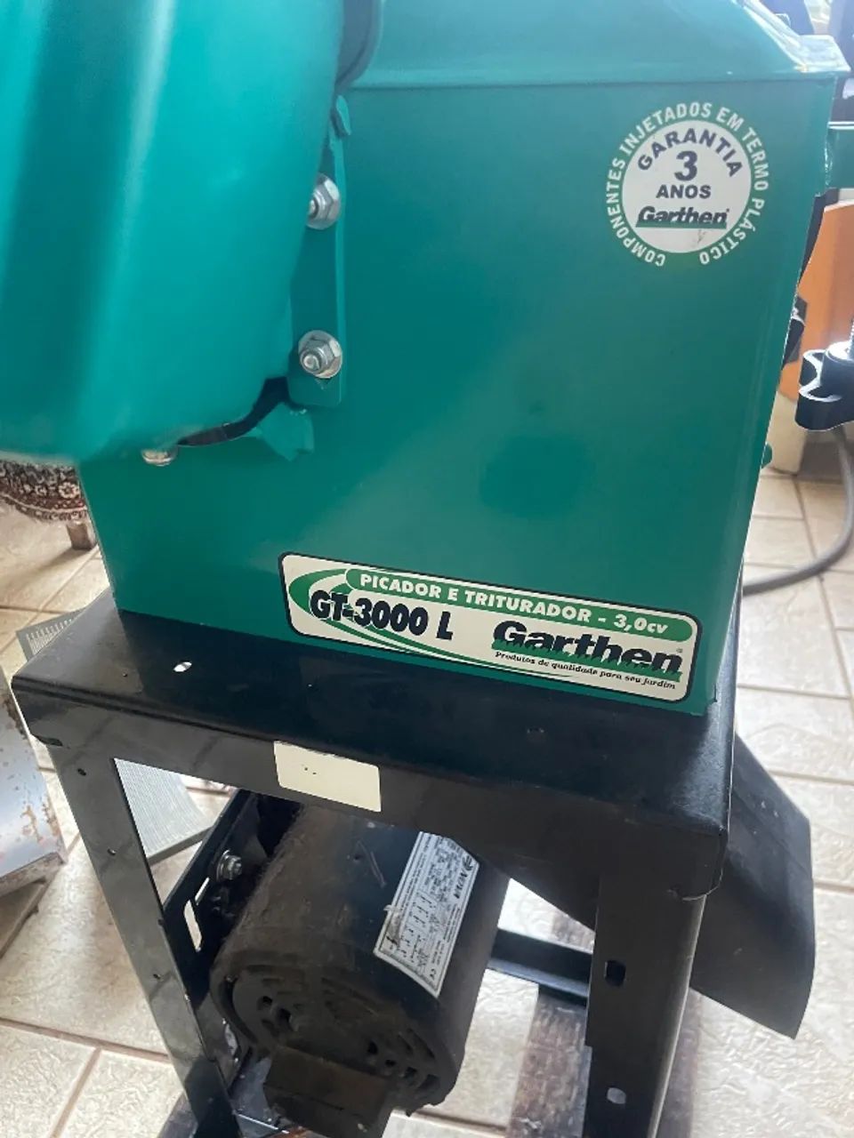Triturador forrageira Garthen GT-3000 L
