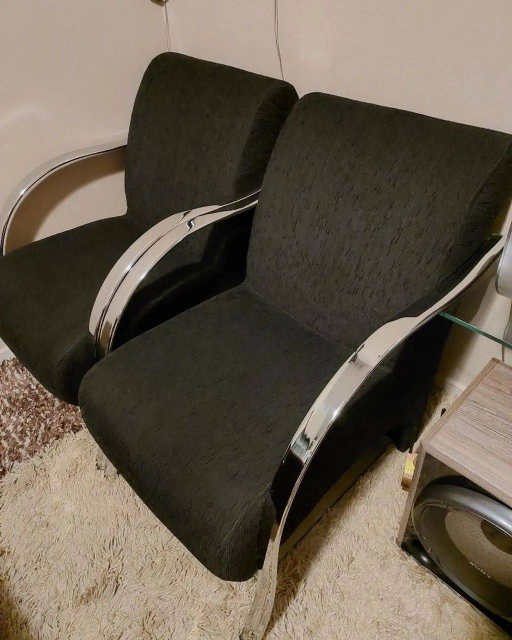 Poltronas com braço Inox nova avenda  preço 300 a unidade.  - Foto 2