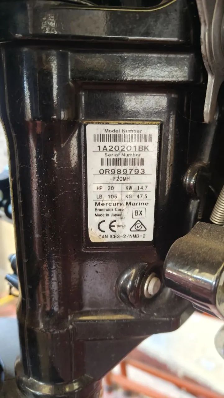 Motor Mercury 20hp - Foto 6