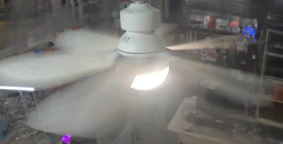 Ventilador De Teto 6 Pás e Lâmpada , Bivolt Controle Silencioso Lâmpada - Foto 3