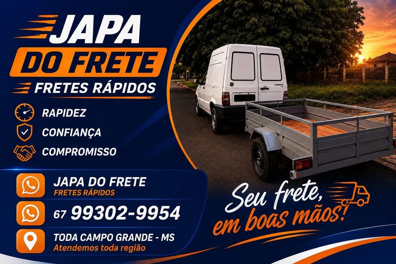 Fretes e pequenas mudanças 