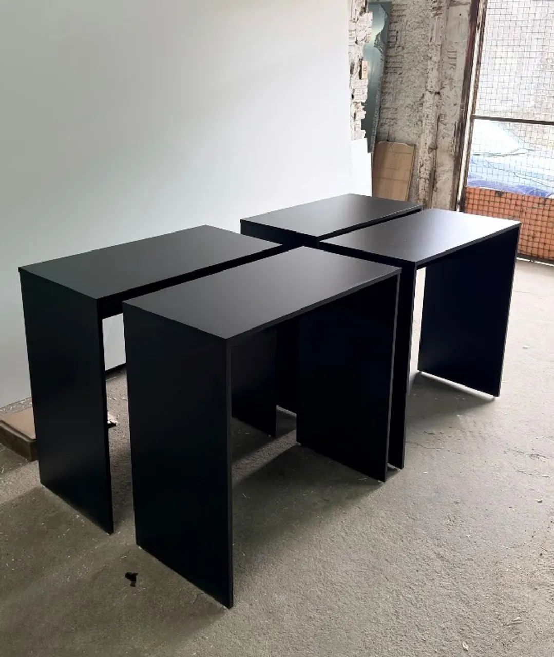 ESCRIVANINHA A PRONTA ENTREGA DE MDF PREMIUM PRETO