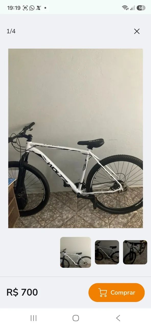Bicicleta Aro 29 semi nova - Foto 2