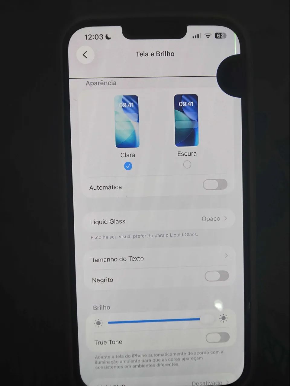 IPhone 13 Pro Max tela manchada e bateria trocada  - Foto 2