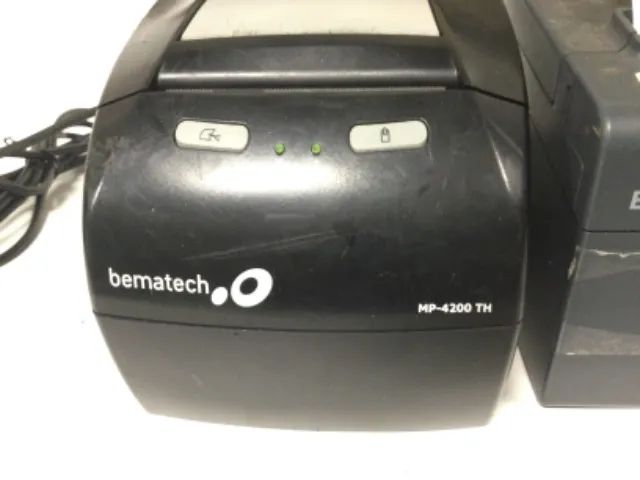 Lote 2 impressoras térmicas bematech mp4200th epson m249a - Foto 4