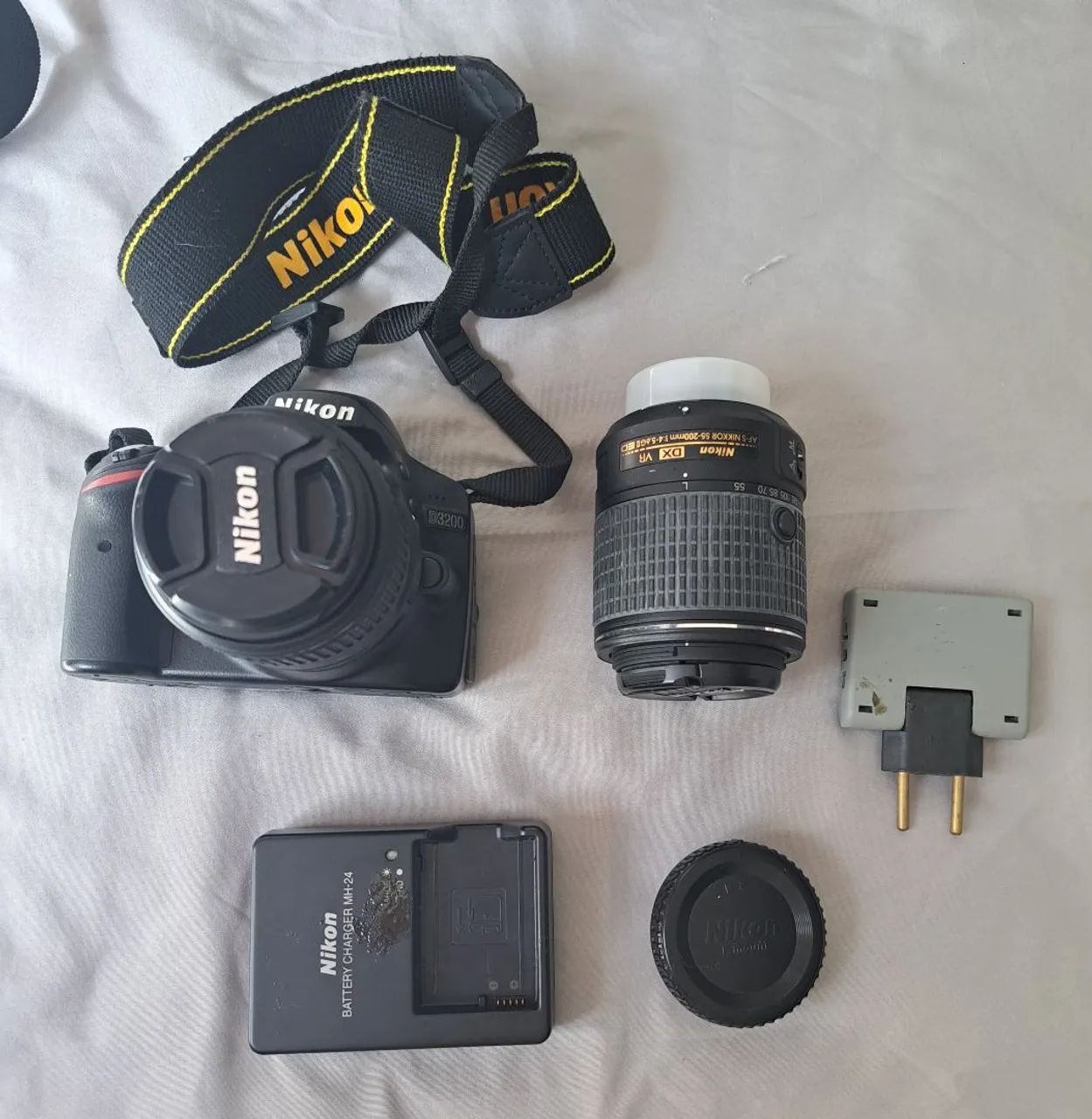 Câmera Nikon D3200 + 2 Lentes  - Foto 2