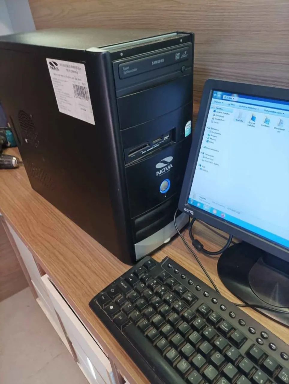 Computador Completo BenQ Intel/AMD - Perfeito para Uso Básico, Estudos e Comércio - Foto 2