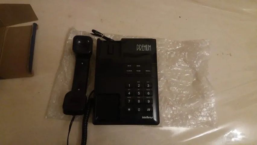 Telefone Fixo Intelbras Modelo Premium - Cor Grafite - Foto 2