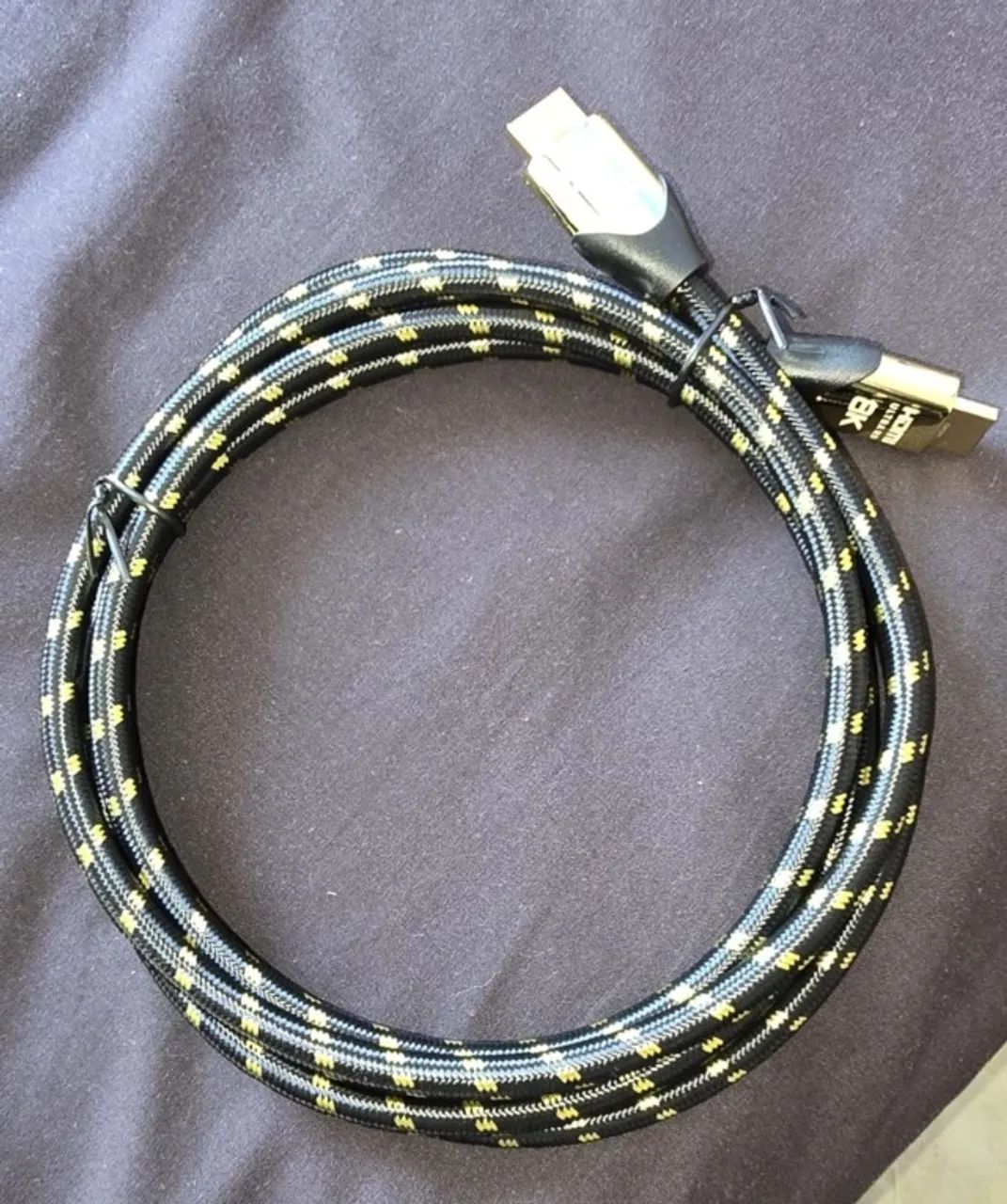 Cabo HDMI 2.1, Áudio e Vídeo, 8K Ultra HD, 2 metros - Foto 3