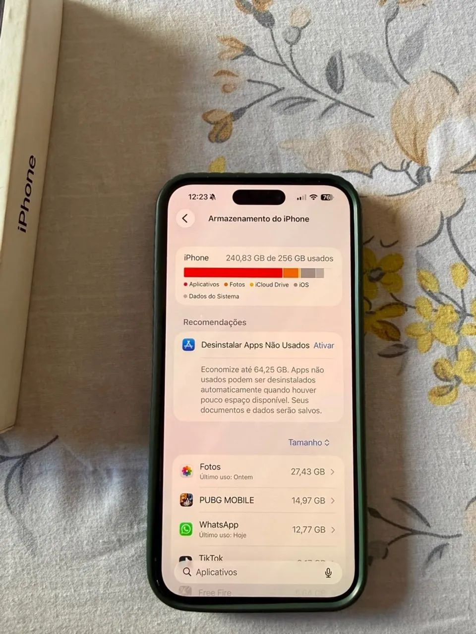 iPhone 15 pro max 256