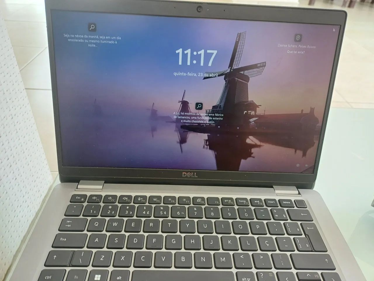 Notebook dell i5 16gd 256g