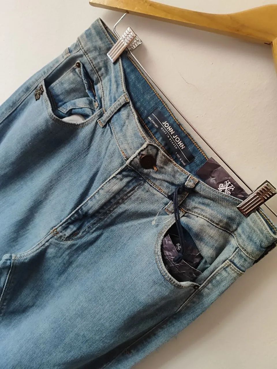 Calça jeans John John flare feminina  - Foto 2