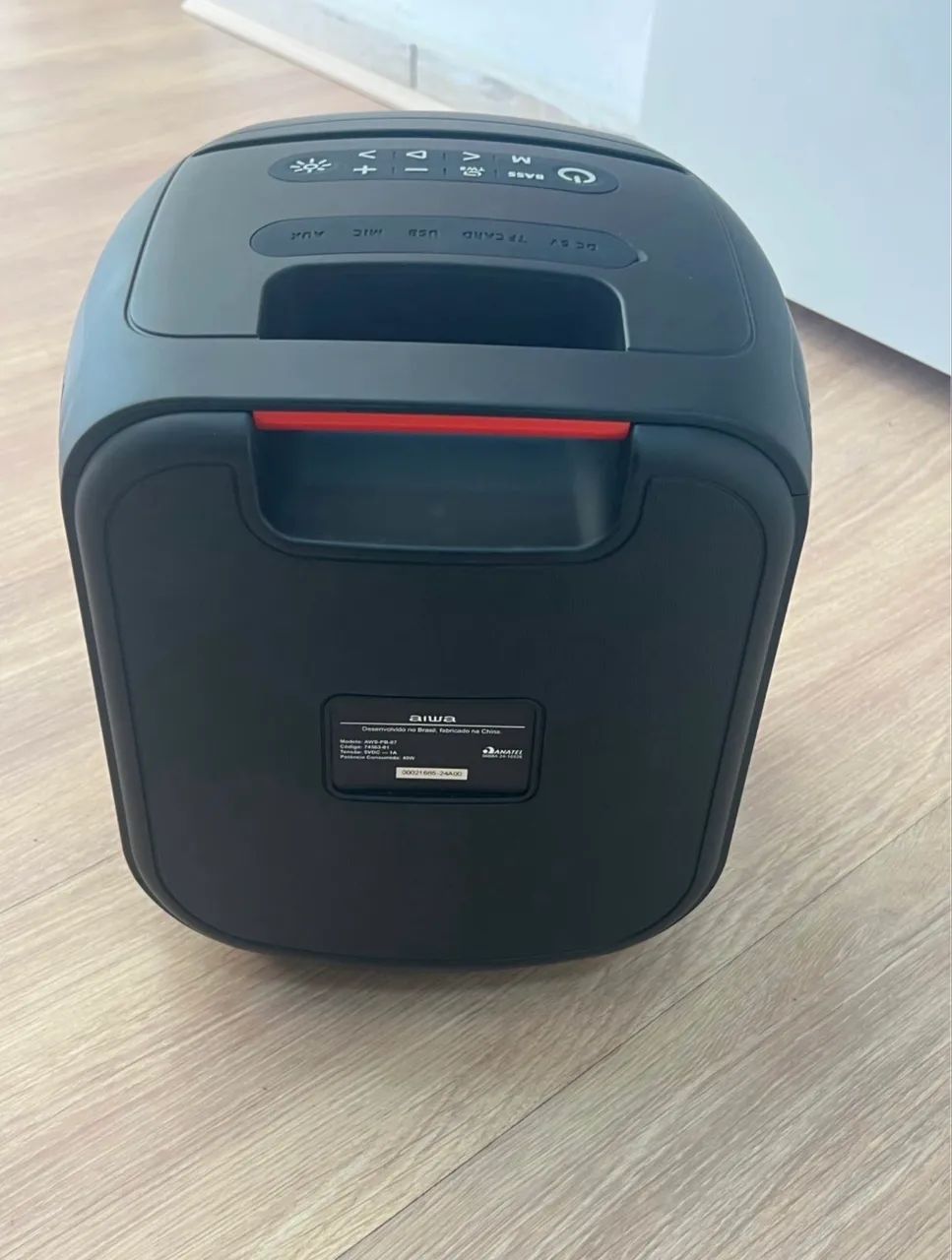 Caixa de Som AIWA PARTYBOX & E um Celular REDMIN NOTE 8  - Foto 4