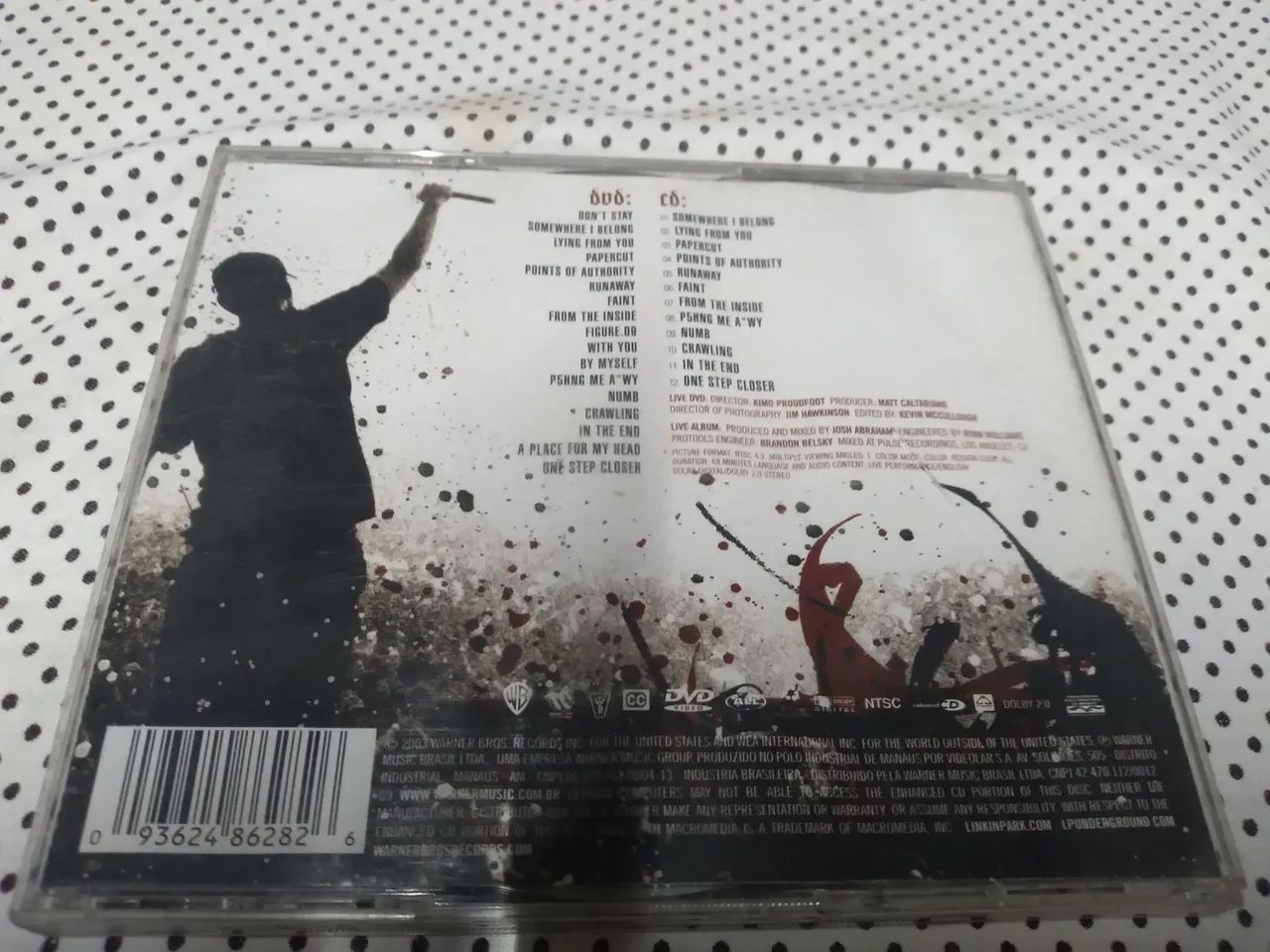 CD/DVD Linkin Park com o DVD 'Live in Texas - Foto 4