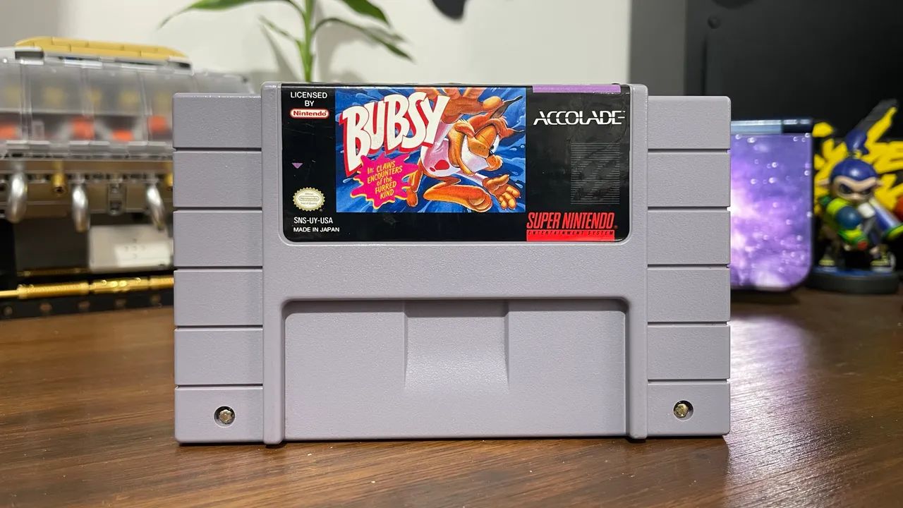 Bubsy Original Super Nintendo 