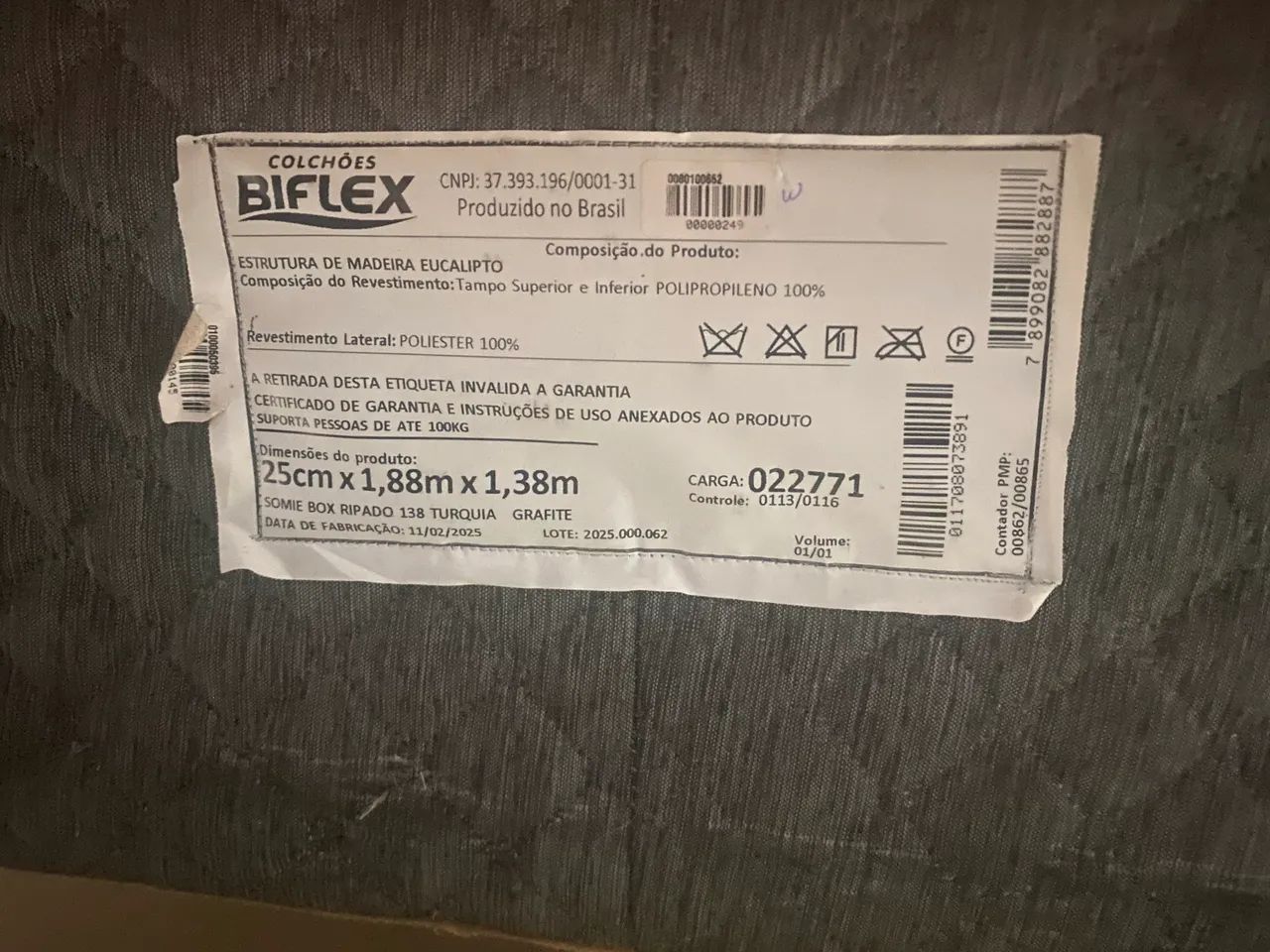 Cama casal e box novos - Foto 3